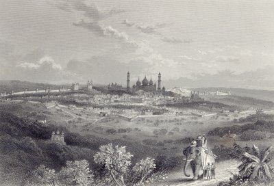 Delhi, engraved by Edward Paxman Brandard (1819-98) c.1860 by John Ramage